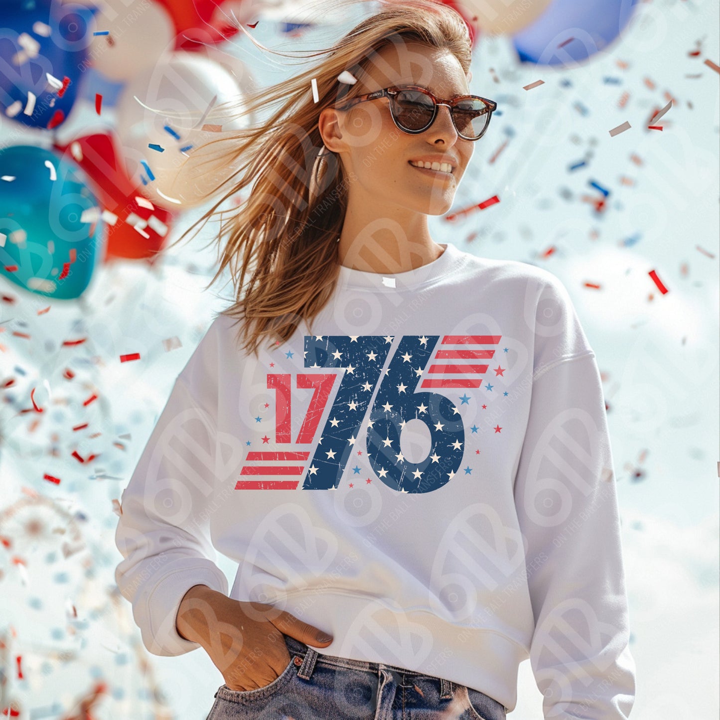 1776 DTF Transfer