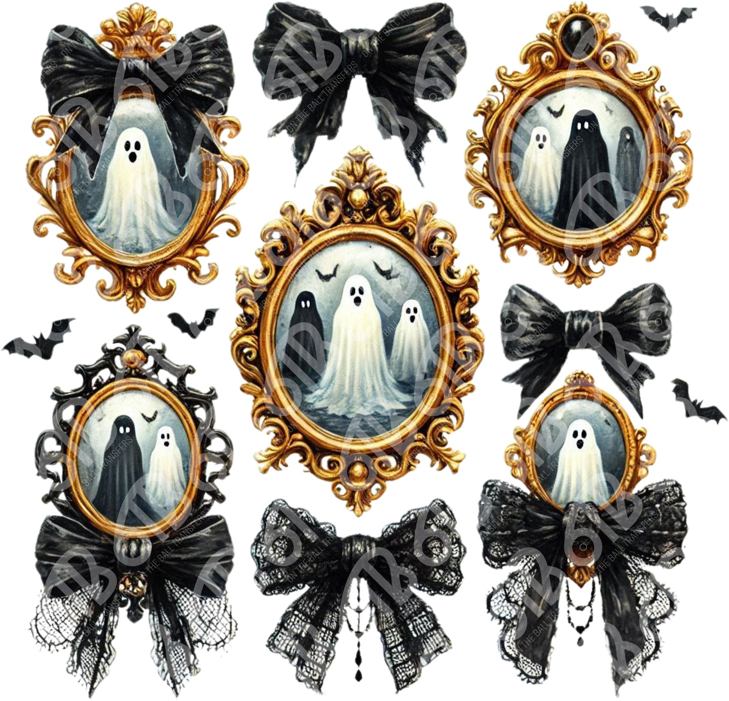 Ghost Coquette DTF Transfer