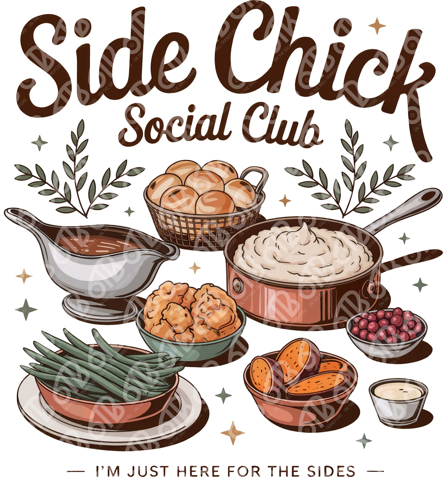 Side Chick Social Club DTF Transfer