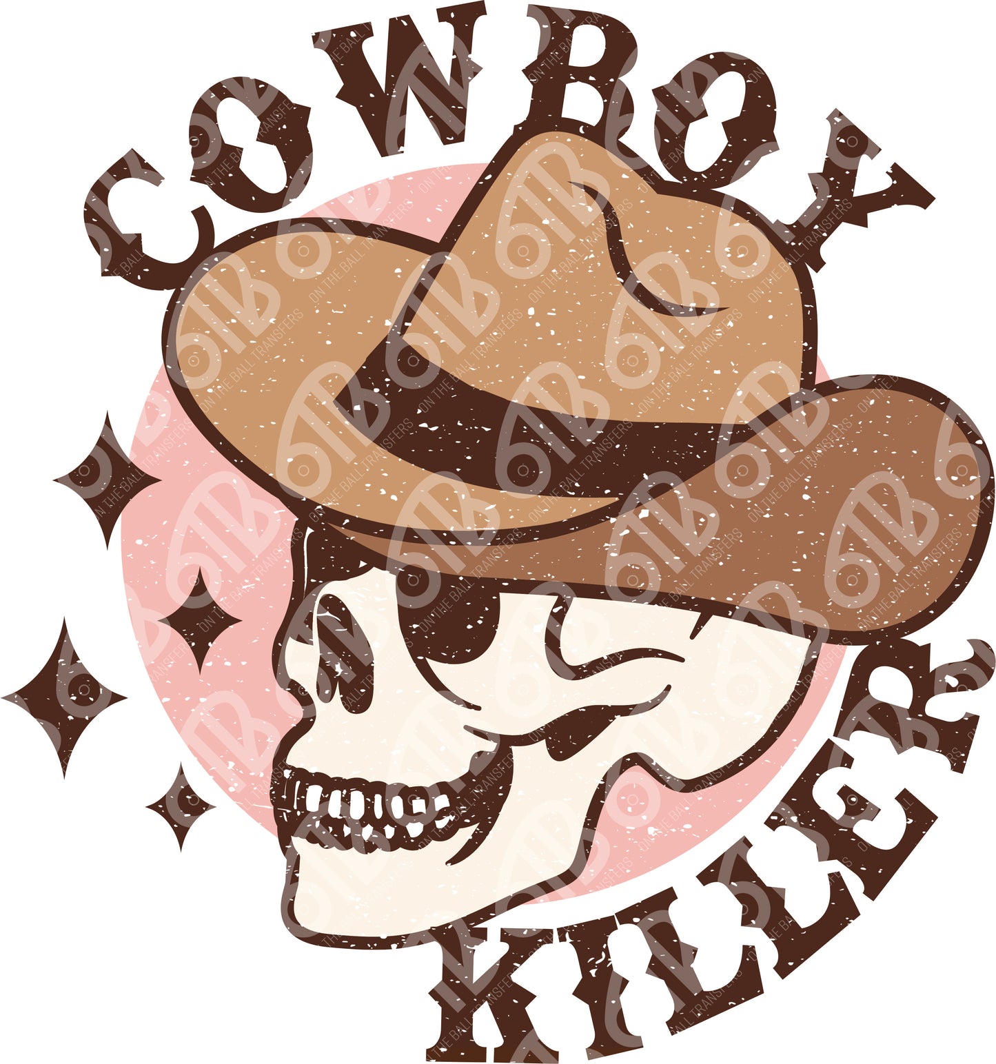 Cowboy Killer DTF Transfer