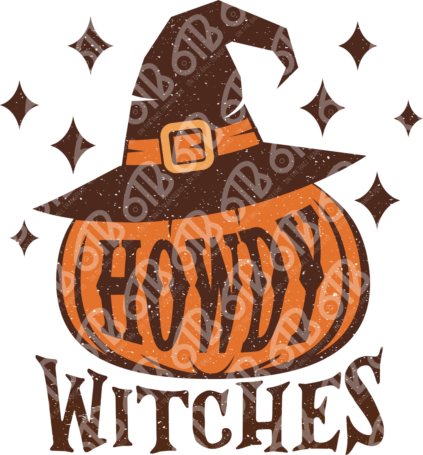 Howdy Witches DTF Transfer