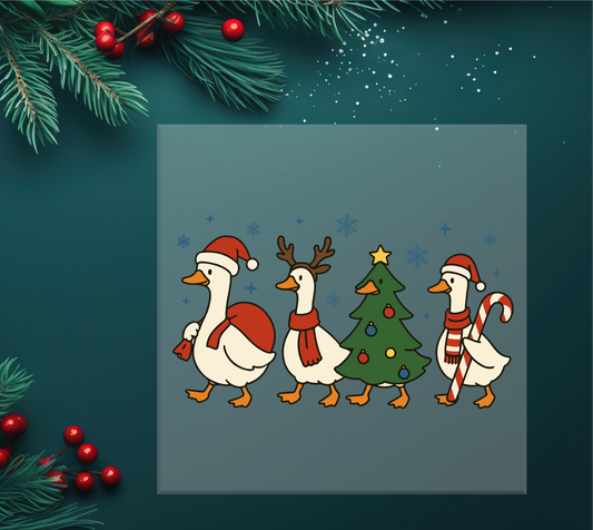 Christmas Goose DTF Transfer