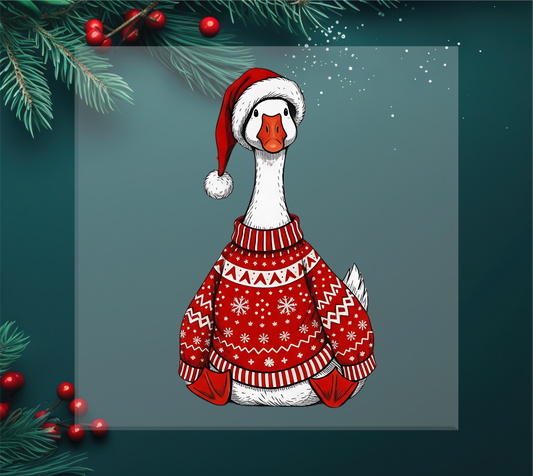 Christmas Goose DTF Transfer