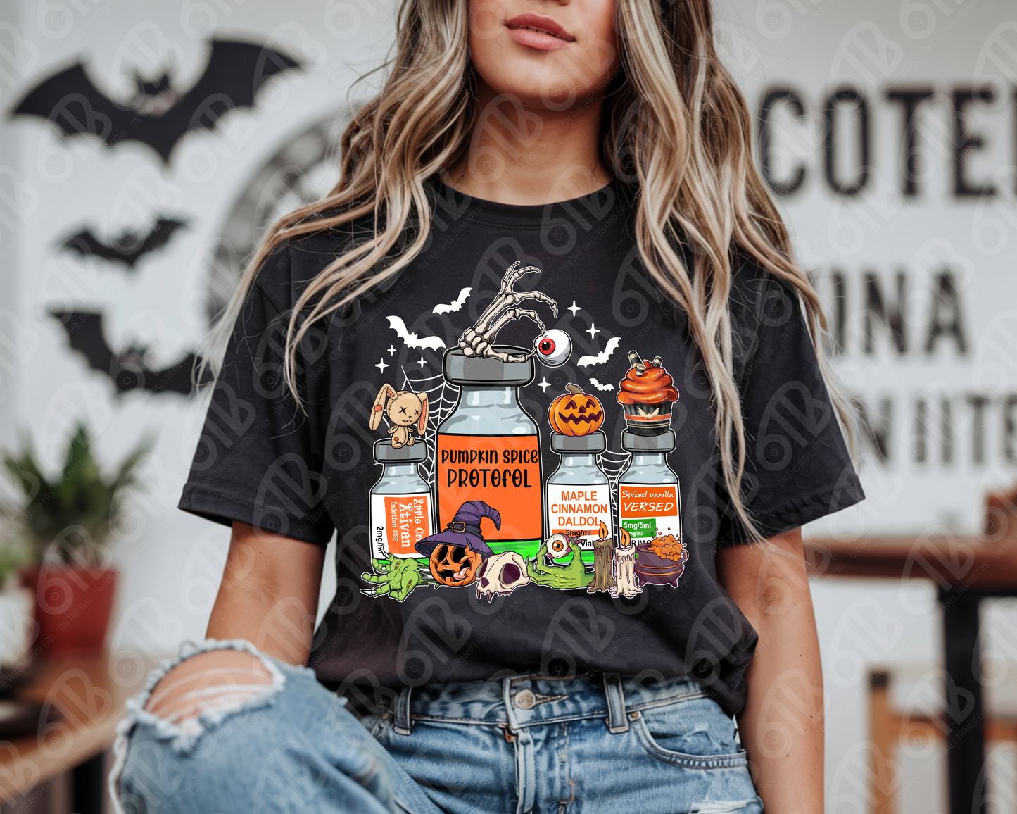 Halloween Medicine DTF Transfer