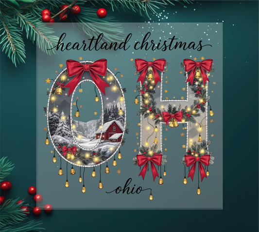 Heartland Christmas Ohio DTF Transfer