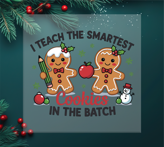 I Teach The Smartest Cookies DTF Transfer