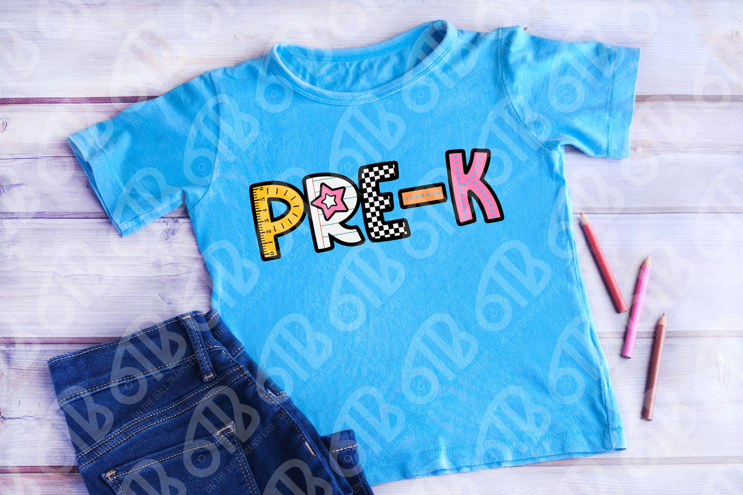 Cute Pre-K DTF Transfer