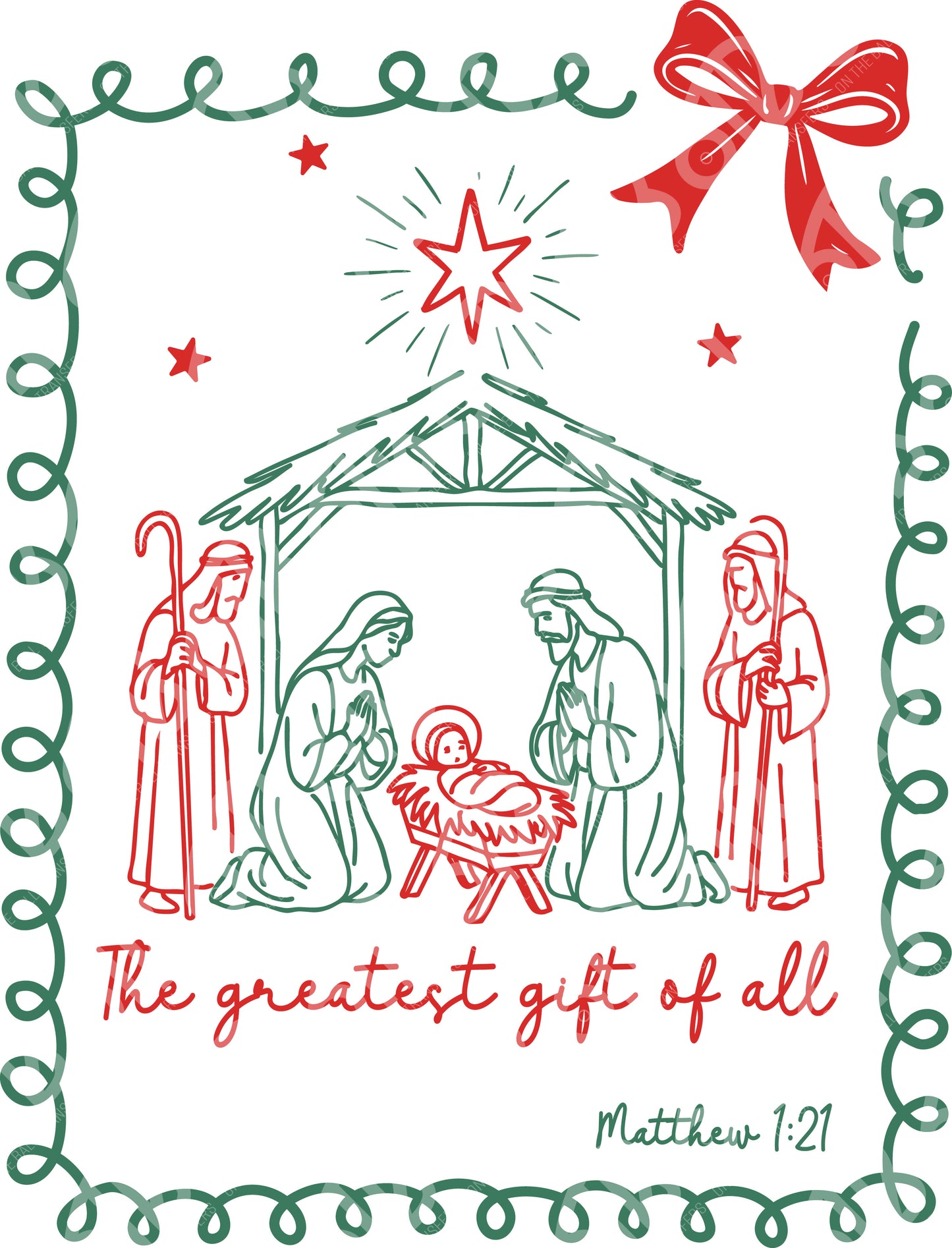 Greatest Gift Of All DTF Transfer