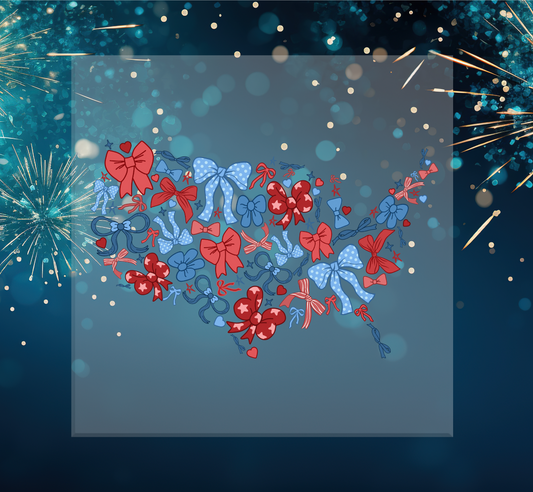 Coquette USA DTF Transfer