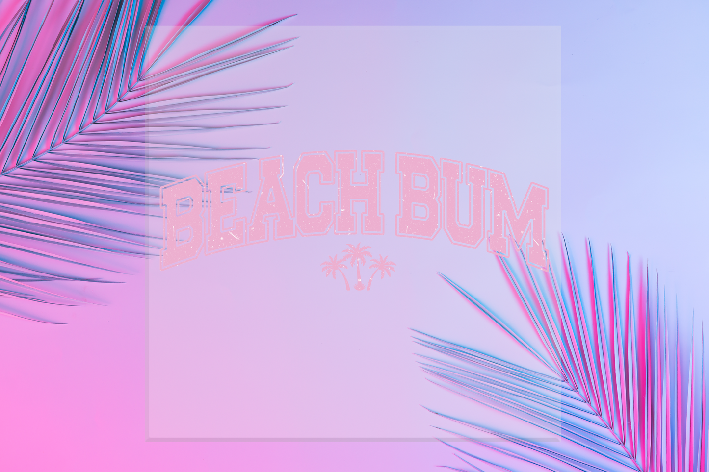 Beach Bum DTF Transfer