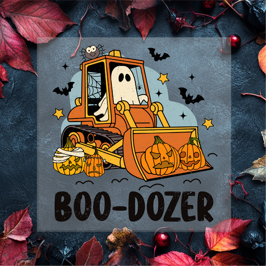Boo Dozer DTF Transfer