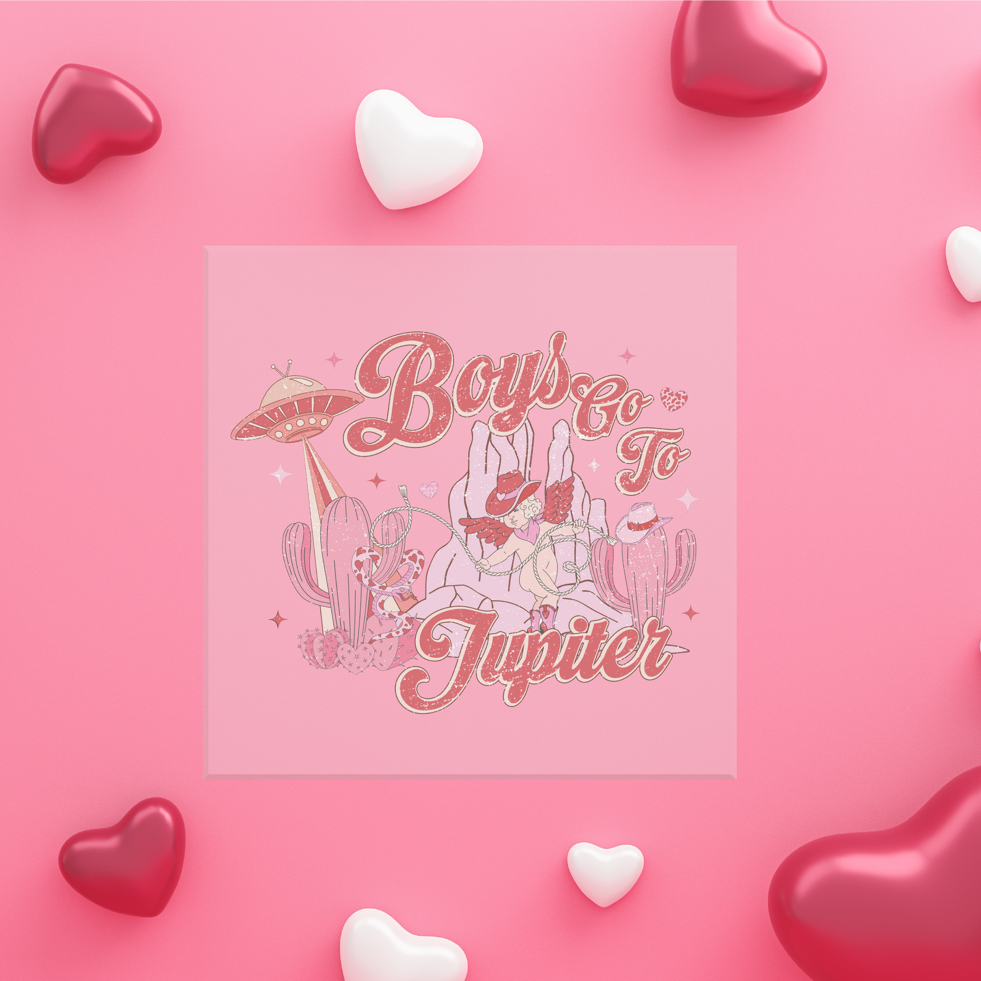 Boys Go to Jupiter DTF Transfer, DTF Print , transfer mockup