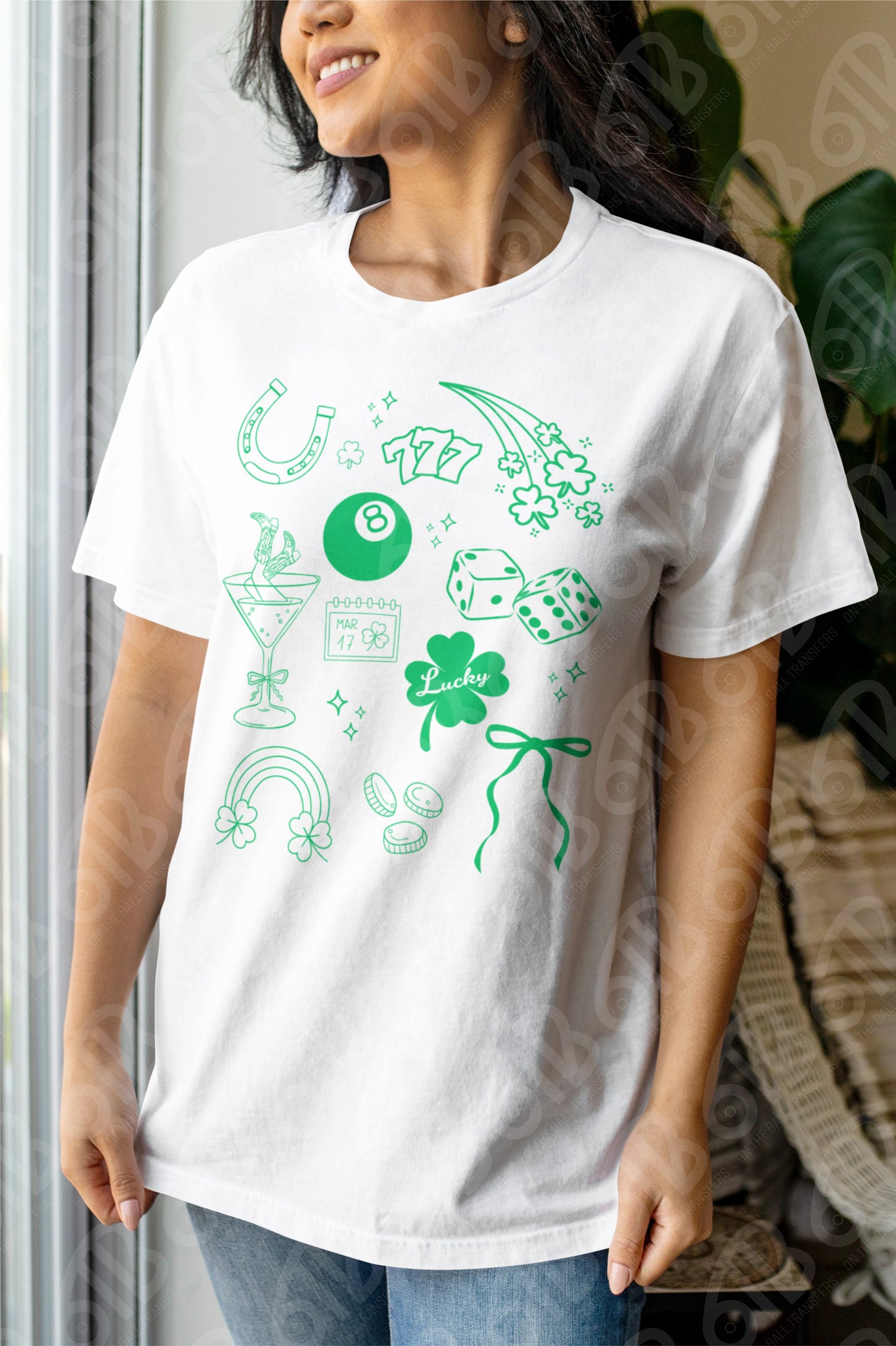 St. Patrick's Day Collage DTF Transfer