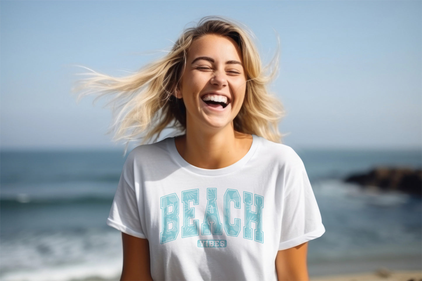 Beach Vibes DTF Transfer