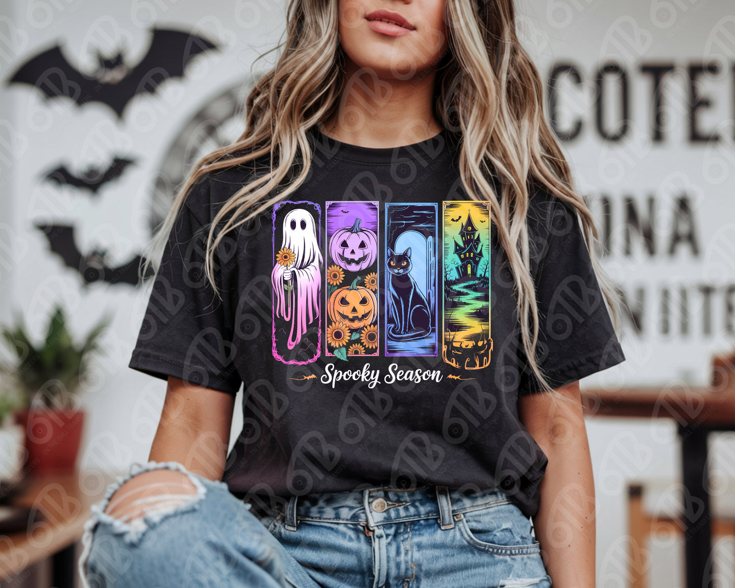 Spooky Season Brushstrokes DTF Transfer