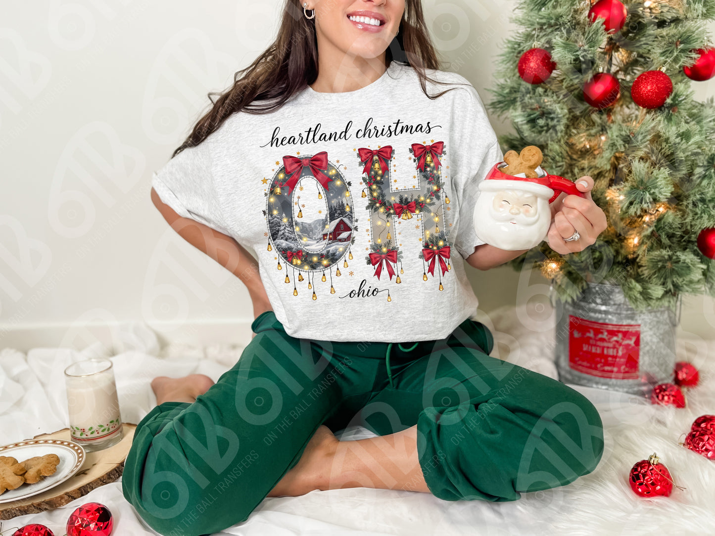 Heartland Christmas Ohio DTF Transfer