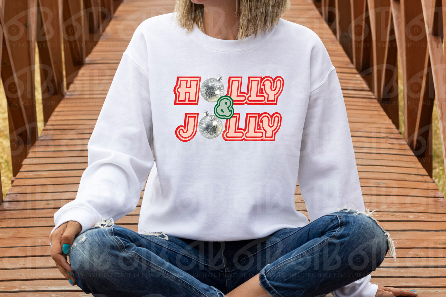Holly Jolly DTF Transfer