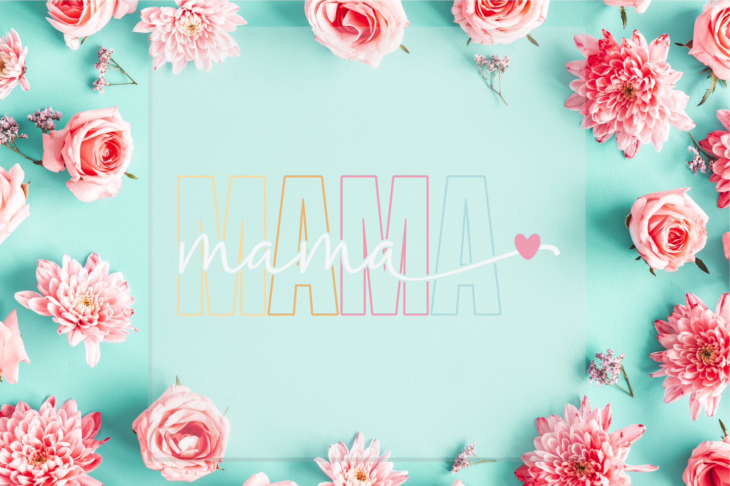 Mama Script DTF Transfer