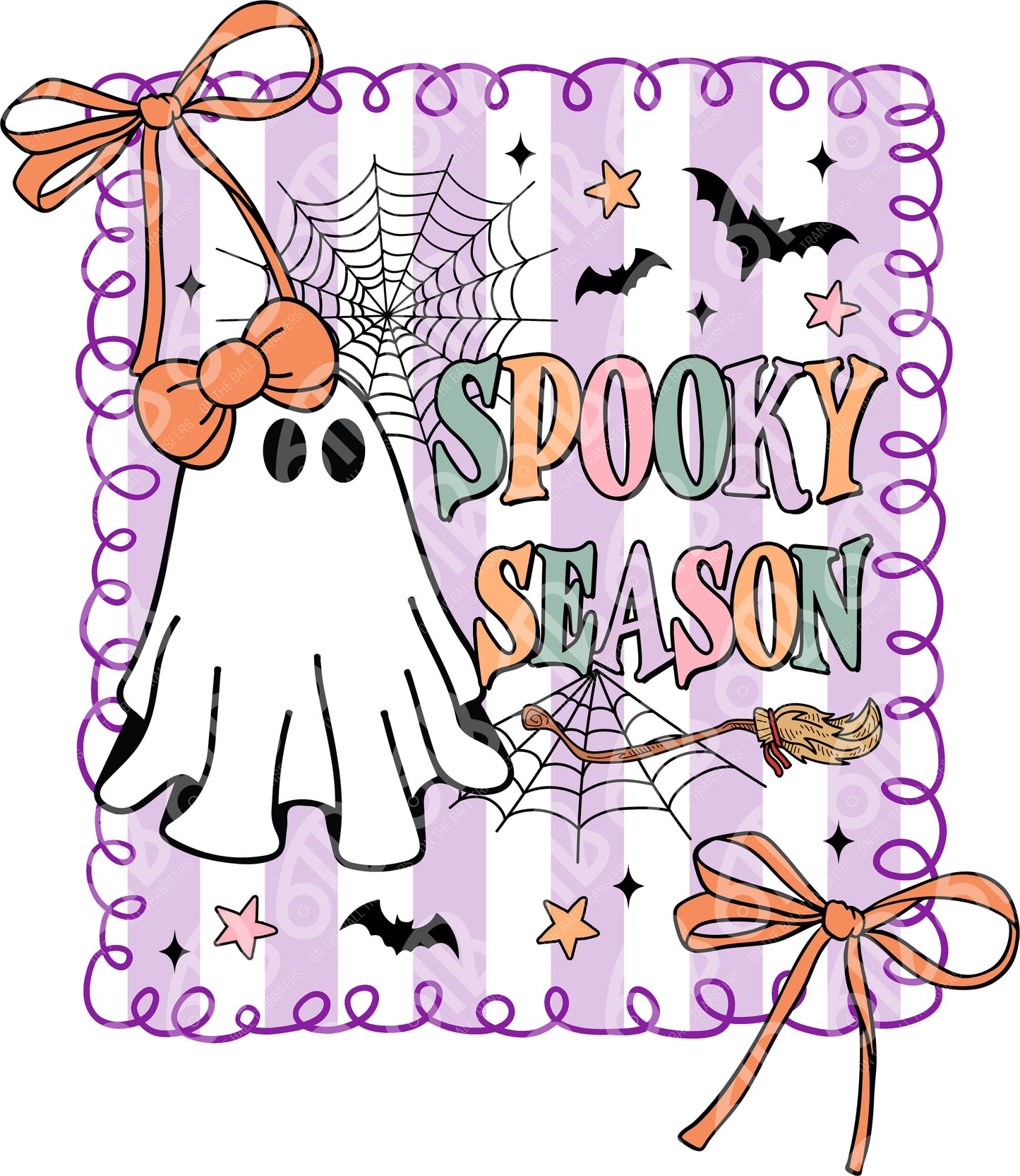 Preppy Spooky Season DTF Transfer