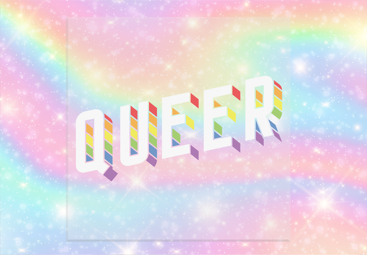 Queer Lettering DTF Transfer