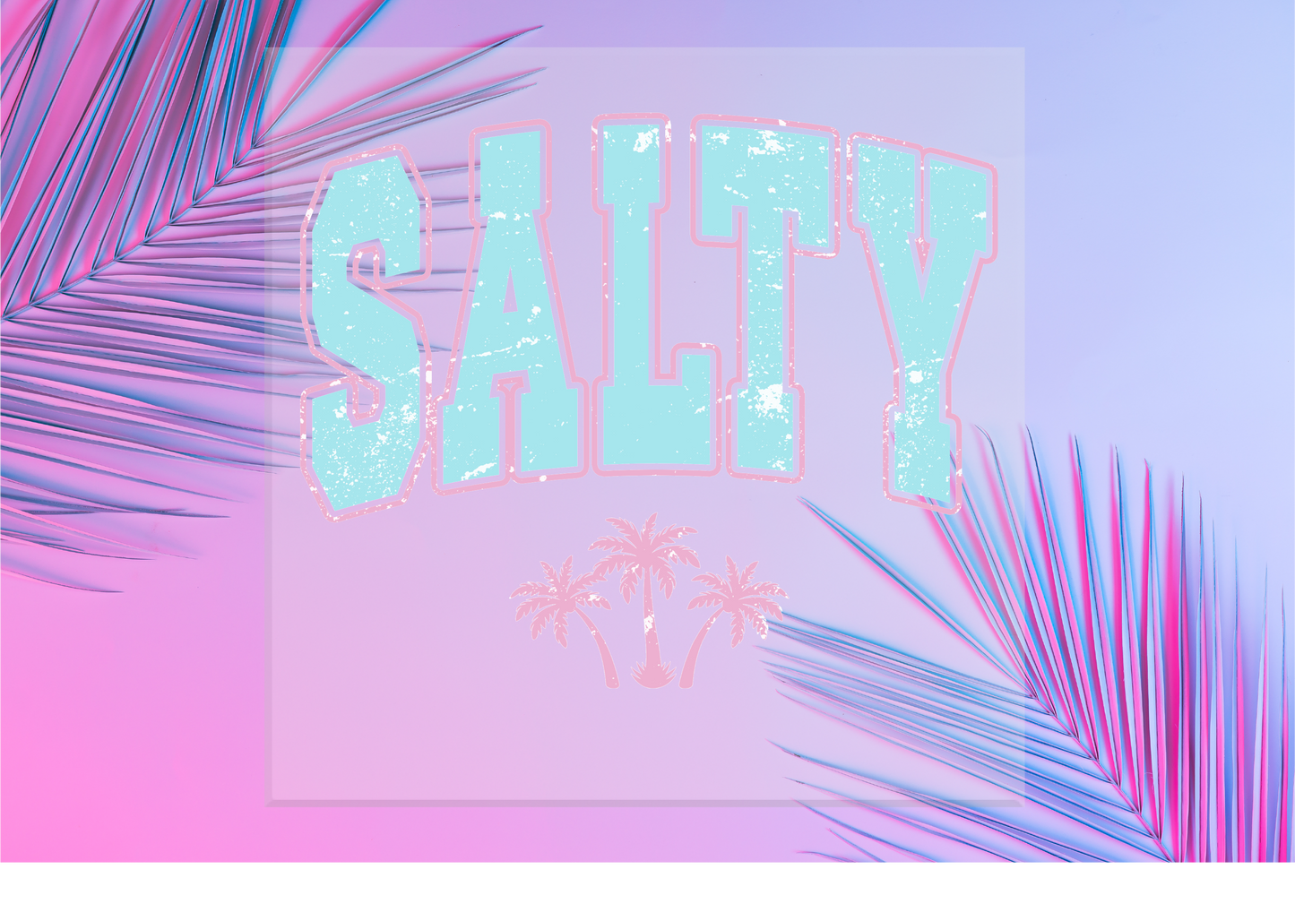 Salty Palms DTF Transfer
