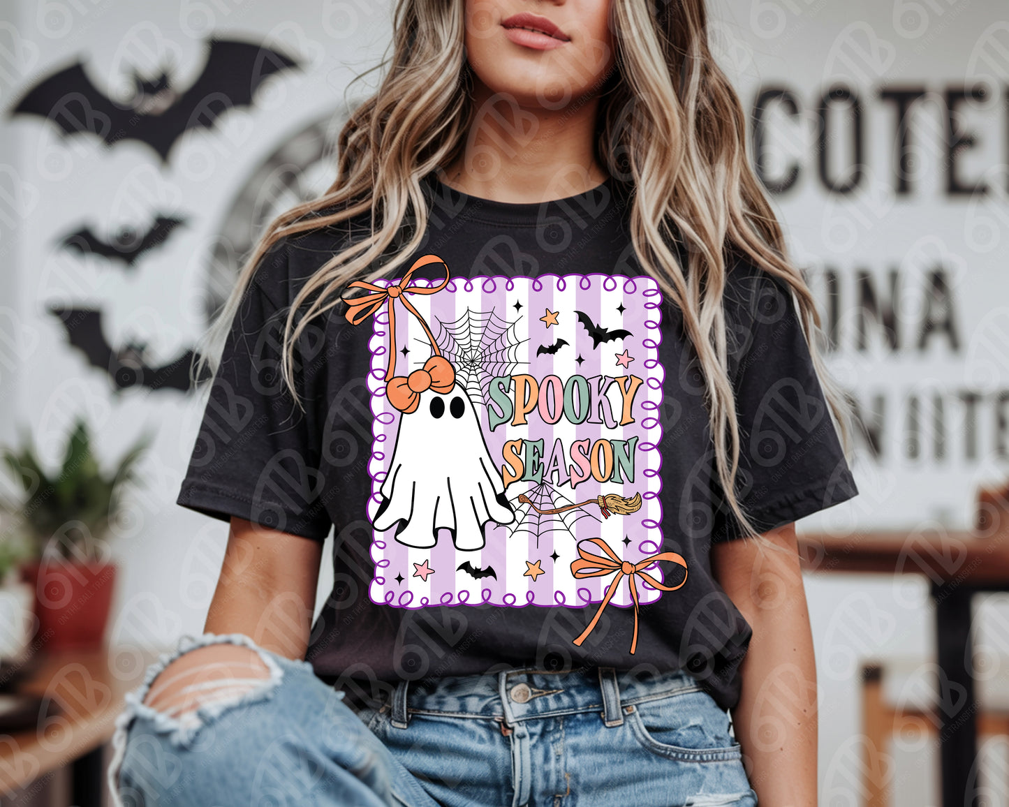 Preppy Spooky Season DTF Transfer