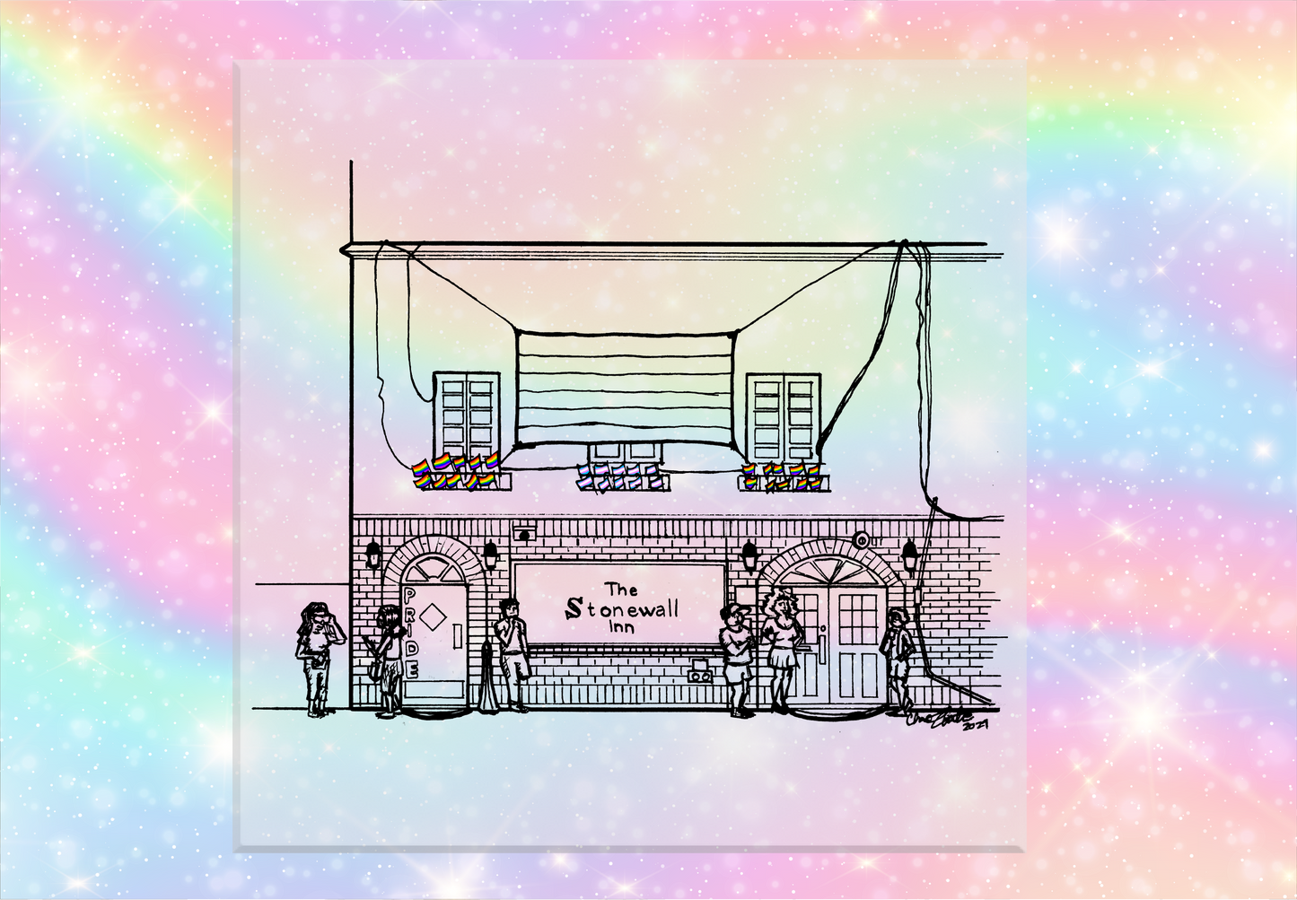 Stonewall Inn DTF Transfer
