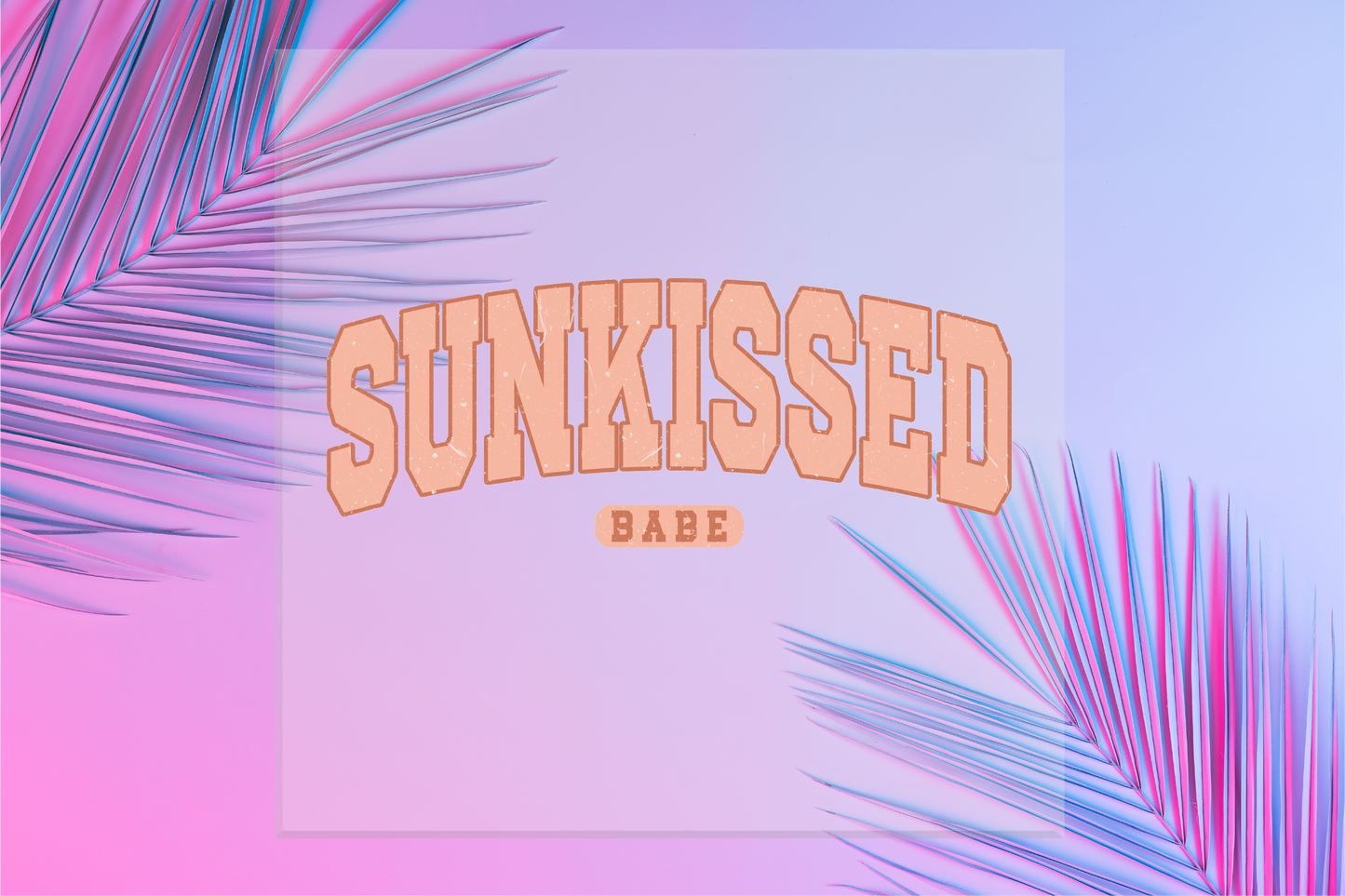 Sunkissed DTF Transfer