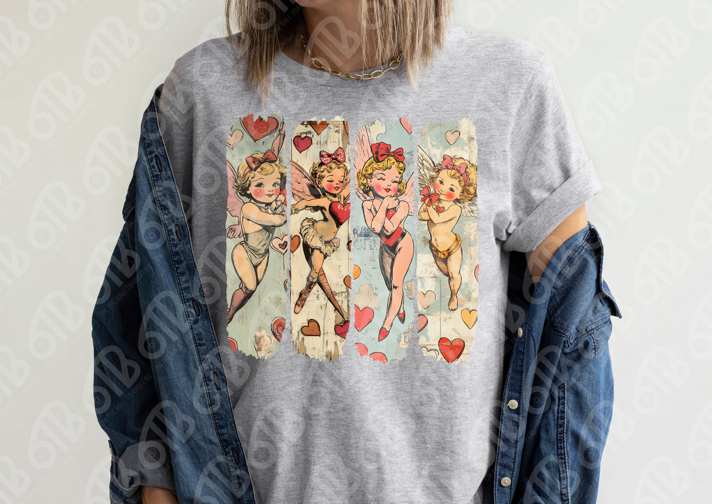 Vintage Cupid DTF Transfer