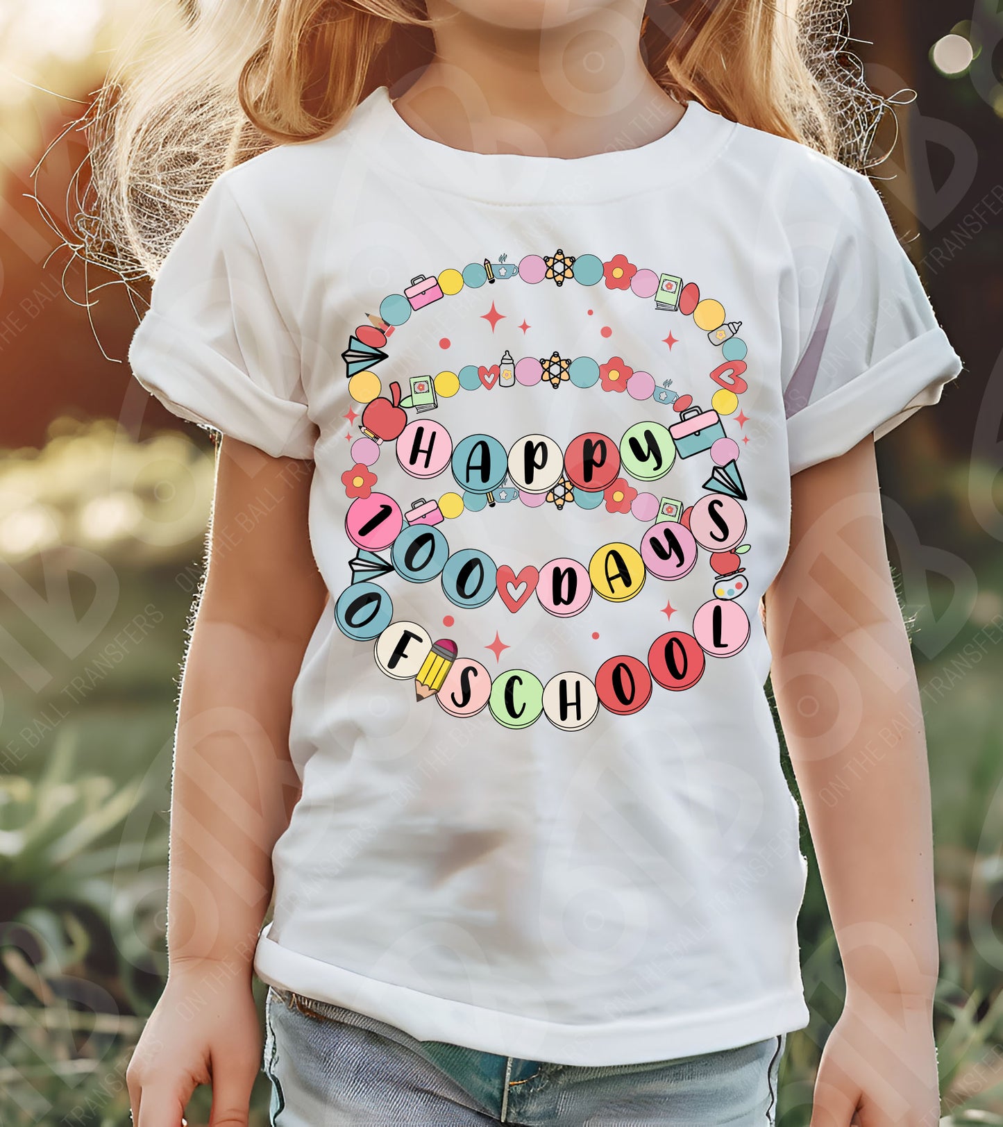 100 Days Friendship Bracelets DTF Transfer