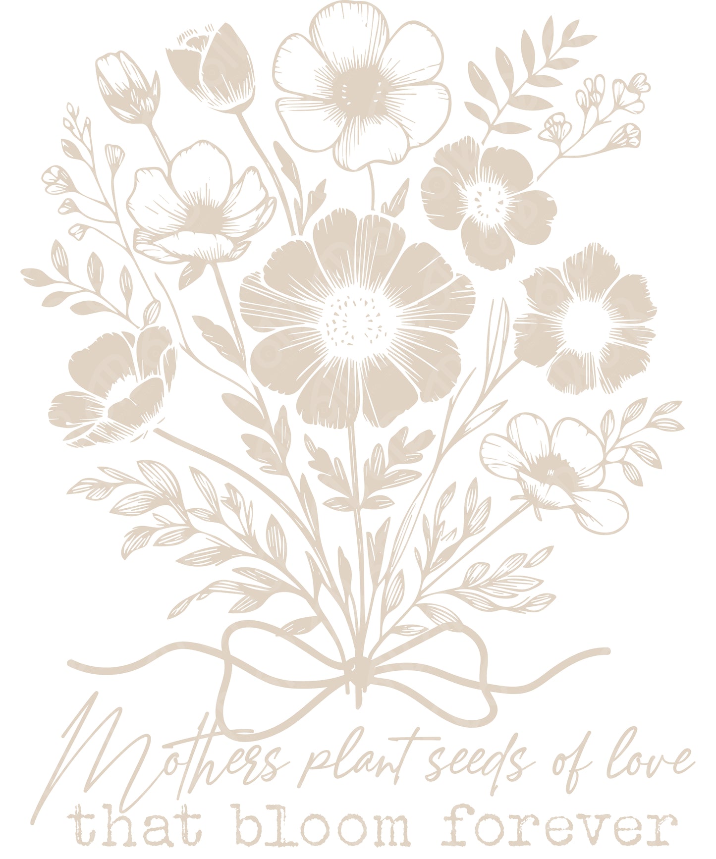 Mothers Plant Seeds Of Love DTF Transfer