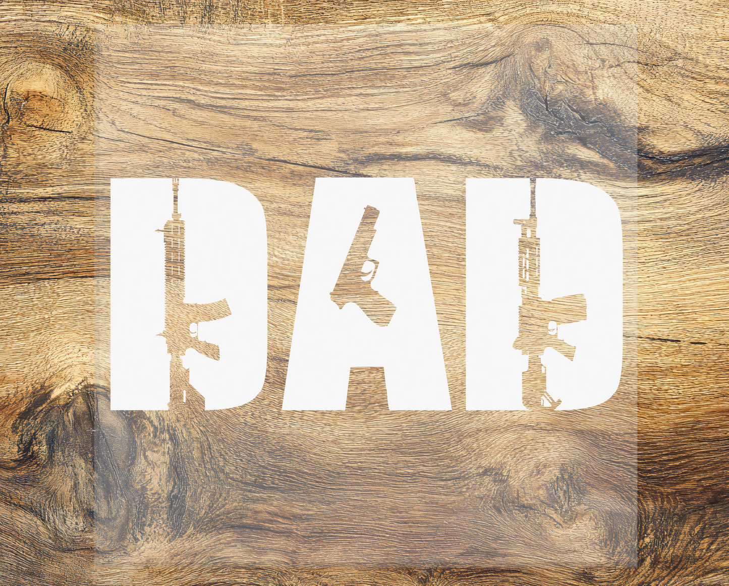 Dad 2nd amendment DTF Transfer