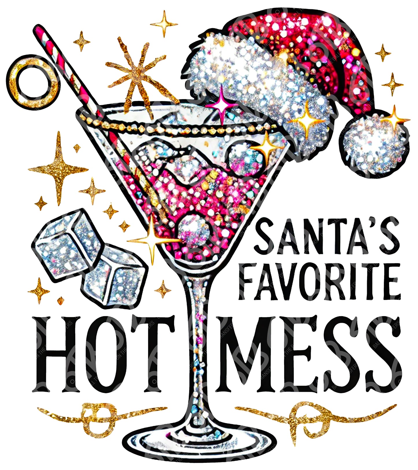 Santa's Favorite DTF Transfer