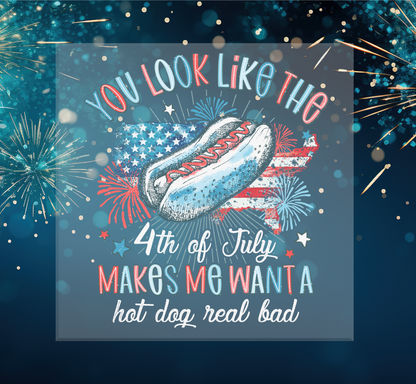 You Look Like the 4th of July DTF Transfer