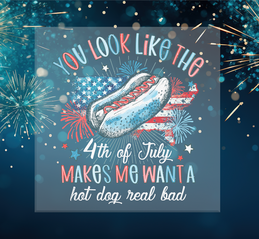 You Look Like the 4th of July DTF Transfer
