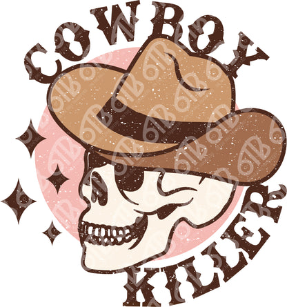 Cowboy Killer DTF Transfer