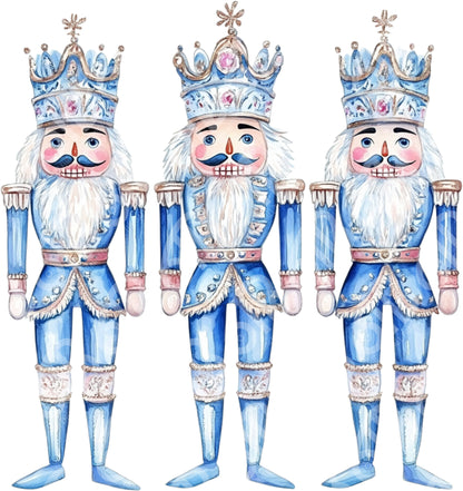 Blue Nutcrackers DTF Transfer