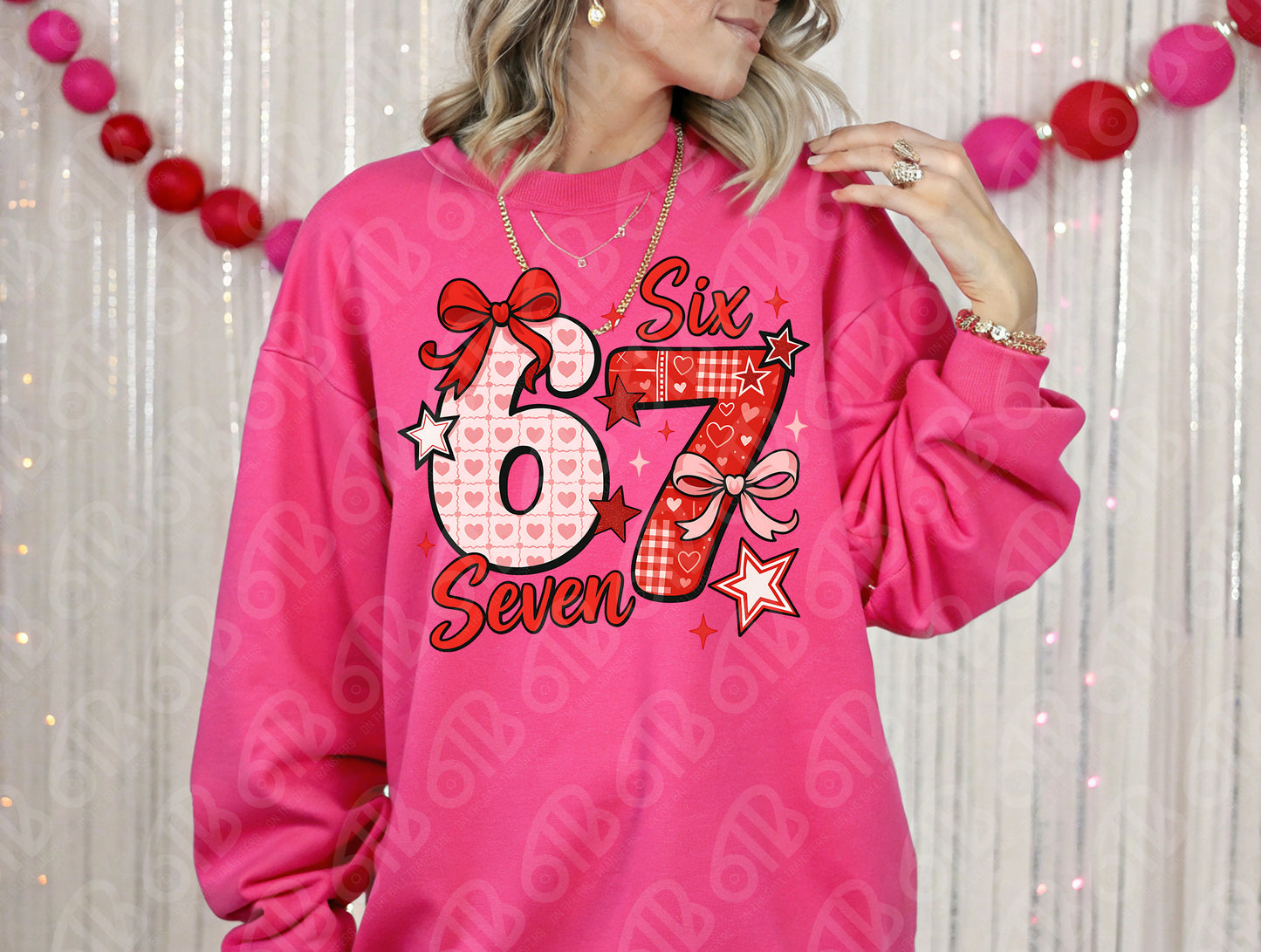 6-7 Bow DTF Transfer