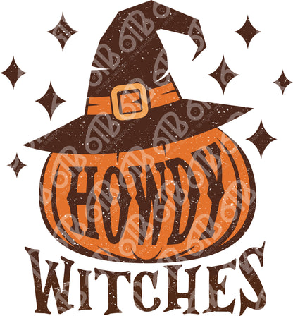 Howdy Witches DTF Transfer