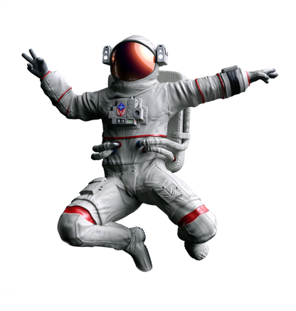 Astronaut DTF Transfer , Full Image