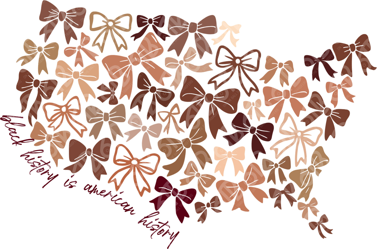 Black History is American History DTF Transfer