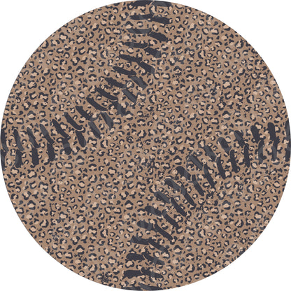 Leopard Print Baseball DTF Transfer