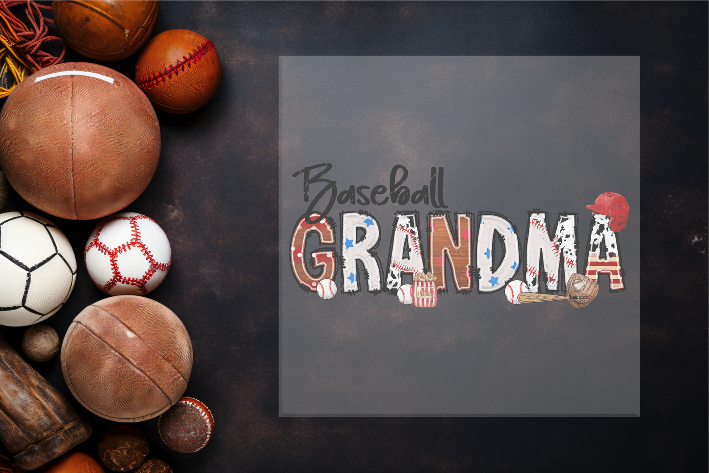 Baseball Family Names Sublimation transfer