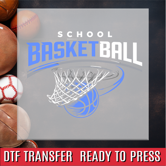 Basketball Team Custom DTF Transfer