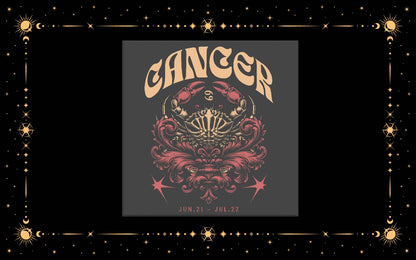 Cancer Skeleton Sublimation Transfers