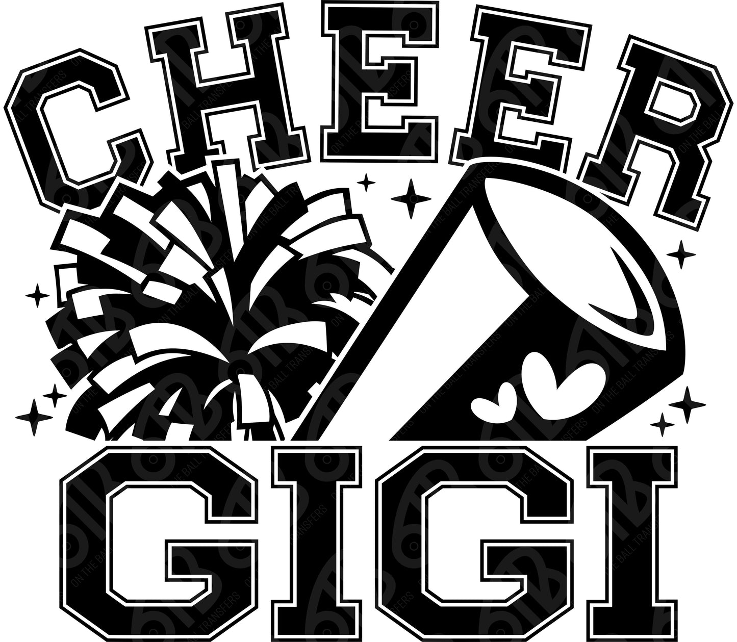 Cheer Gigi DTF Transfer