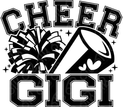 Cheer Gigi DTF Transfer