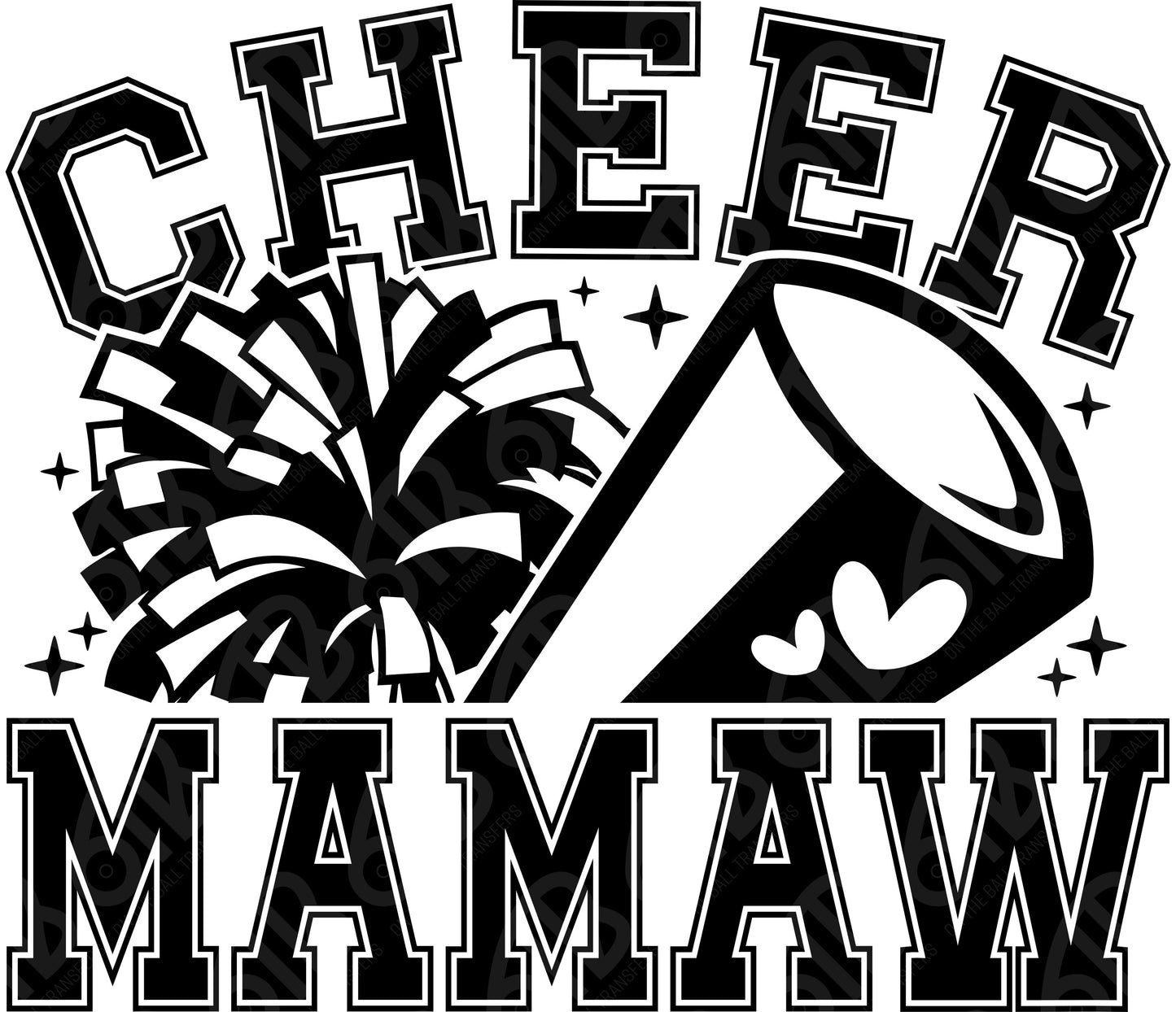 Cheer Mamaw DTF Transfer