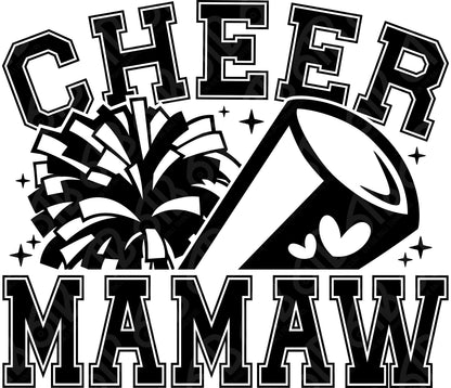 Cheer Mamaw DTF Transfer
