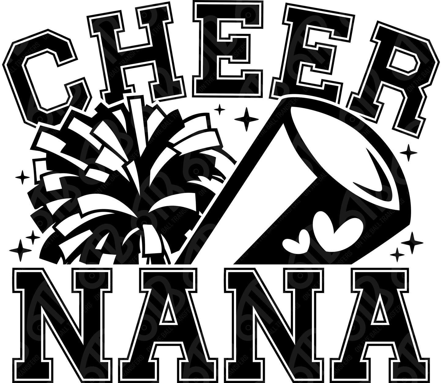 Cheer Nana DTF Transfer